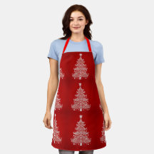 Chef Escarlate Na moda Red Apron