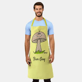 Chef Pai Divertido Cara Cogumelo
