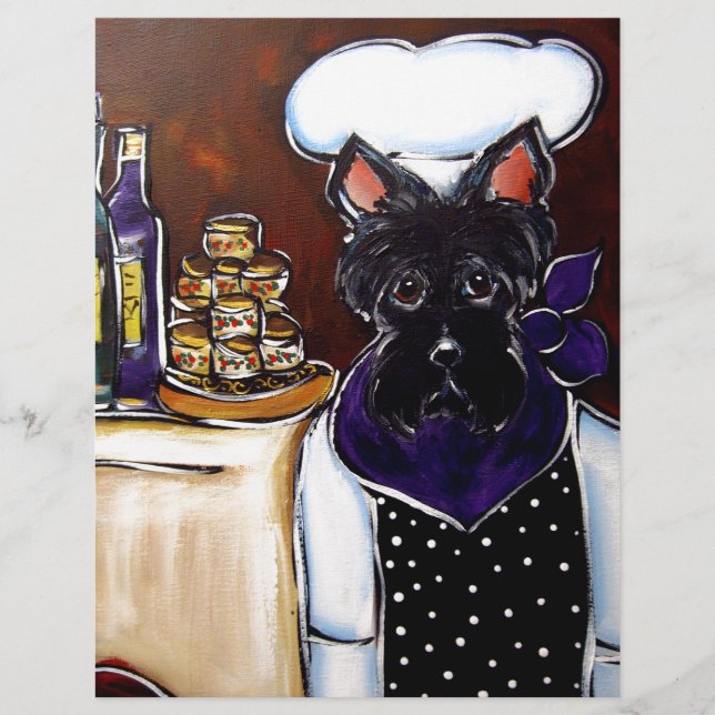 Chef Terrier Escocês (Frente)