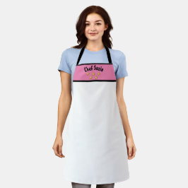 Chefe 5-Star Apron, Pai personalizado, mãe