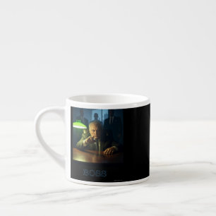 Chefe com texto espresso caneca com dois lados