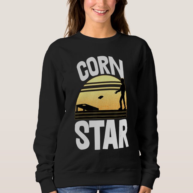 Chefe De Camisetas De Toss Corn Star Brincando (Frente)