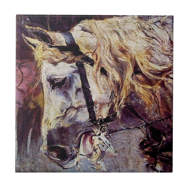 Chefe de Cavalo Branco (por Giovanni Boldini) (Frente)