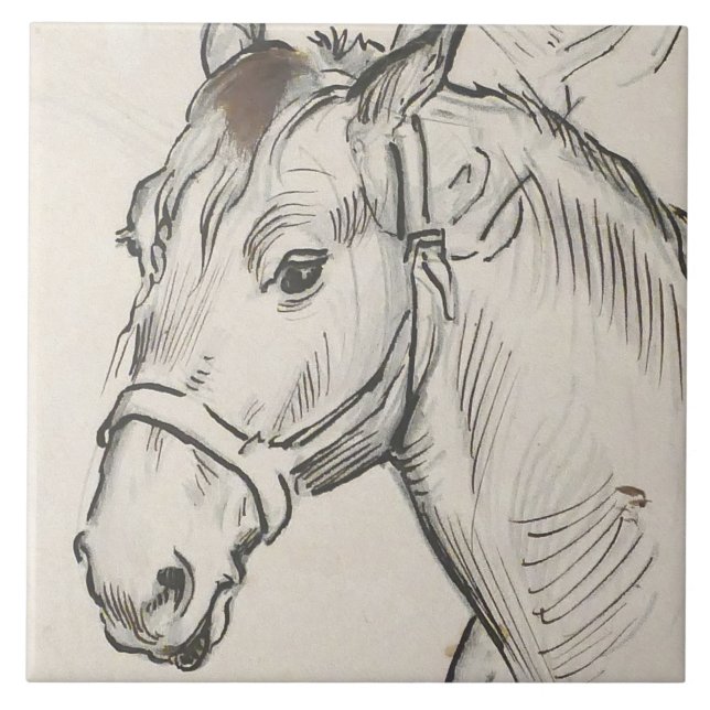 Chefe de Cavalo (por Alfred Dehodencq) (Frente)