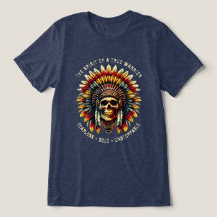 Chefe de Estado Americano Nativo de Camisa T