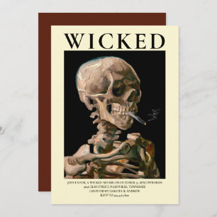 Chefe de um Convite para o Dia das Bruxas de Belas