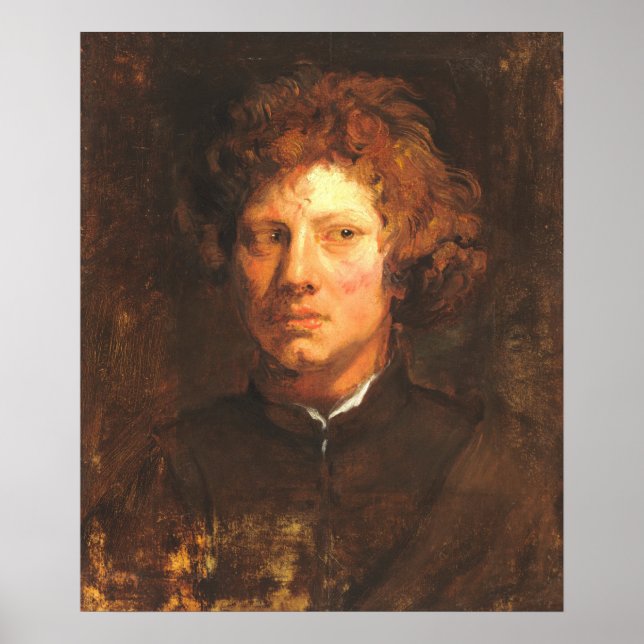 Chefe de um Jovem - Poster de Van Dyck Fine Art (Frente)