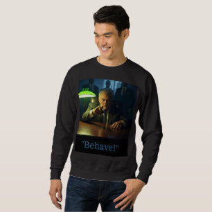 Chefe se comporta com homens camisa preta