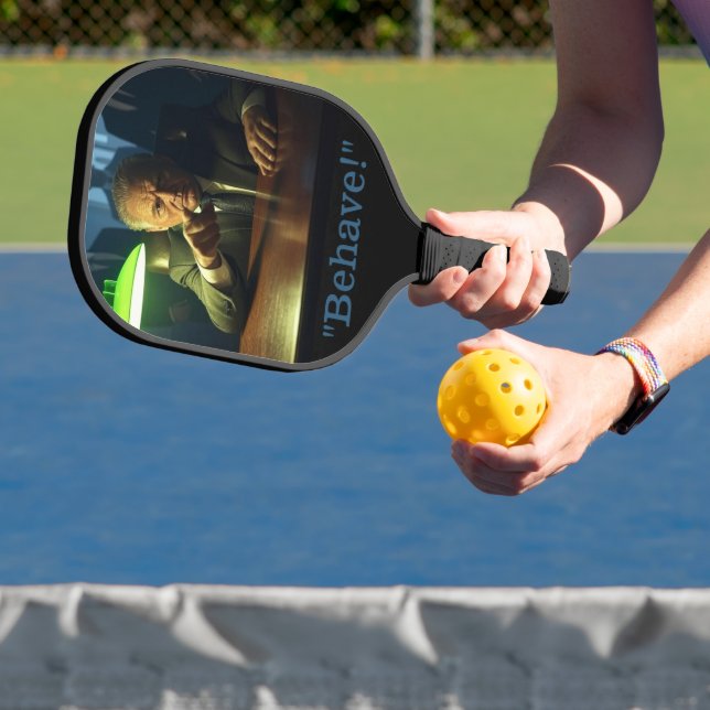 Chefe se comporte com pickleball paddle carbono (Insitu)