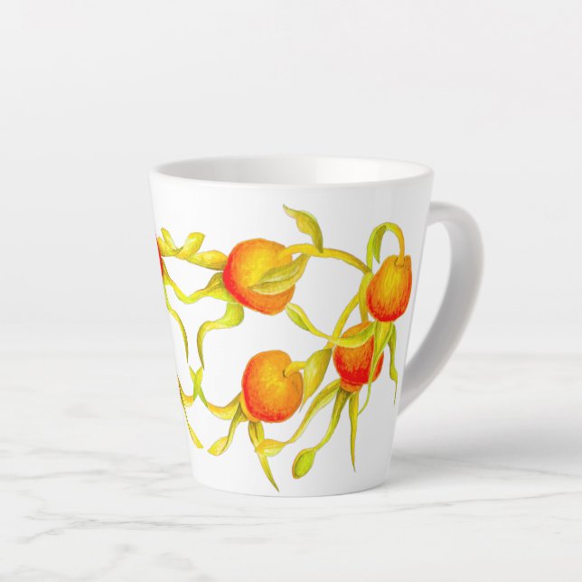 Chegada do outono a uma pequena caneca de latta (R (Ângulo direito)