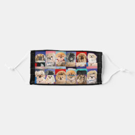 cheio preto de máscara de arte de Peixe