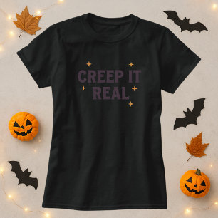 Cheira-A A Camisa De Halloween Real; Aranha-Aranha