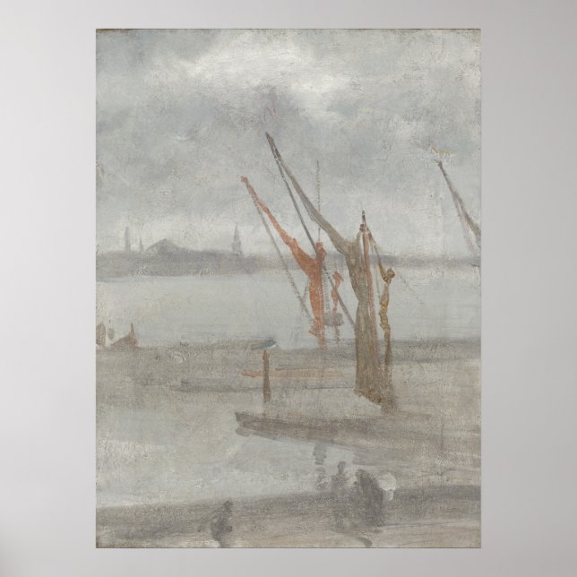 Chelsea Wharf - James Whistler Fine Art Poster (Frente)