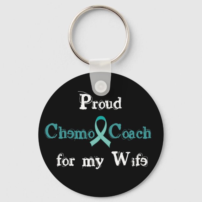 Chemo Coach Wife Chaveiro (Frente)