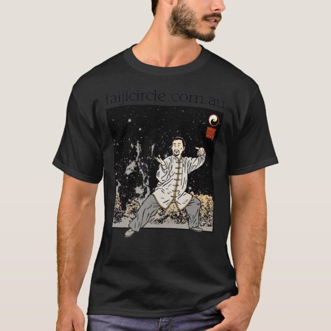 Chen Tai Chi na Camiseta Clássica Noturna (Frente)