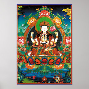 Chenrezig Poster