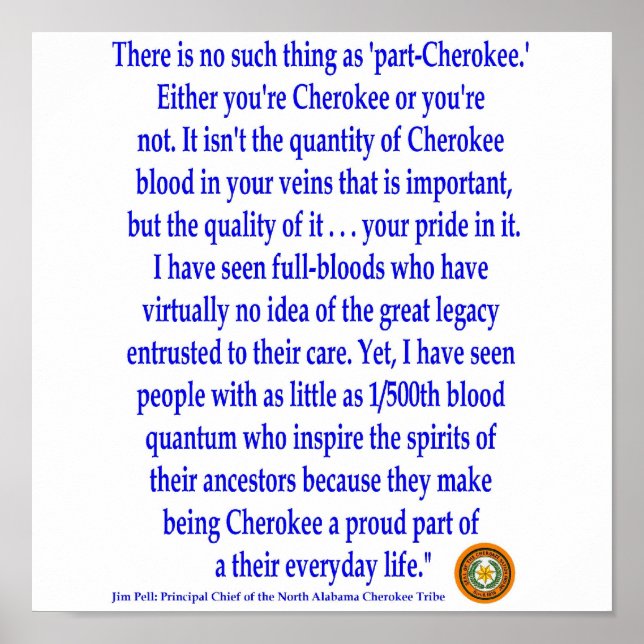 cherokee poster (Frente)