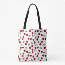 Cherries Design Tote Bag