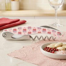Cherry Bloom Waiter's Corkscrew