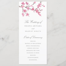 Cherry Blossom Bloom | Programa Casamento