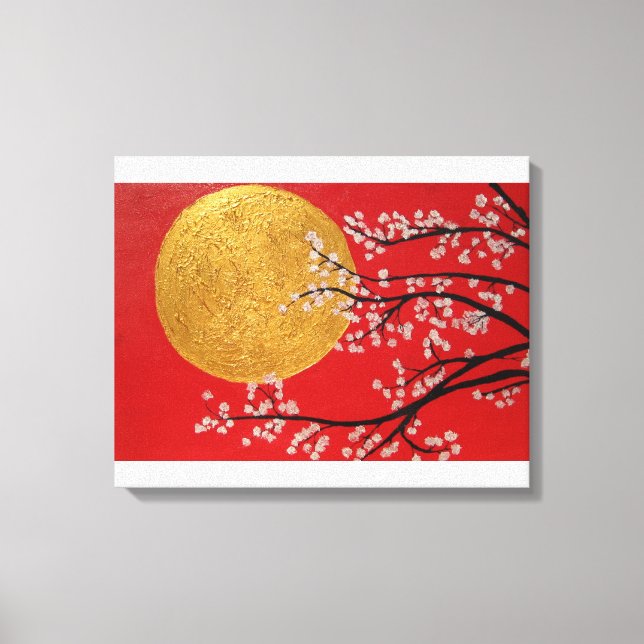 Cherry Blossom Canvas (Frente)