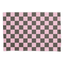 Cherry blossom checkered board pattern