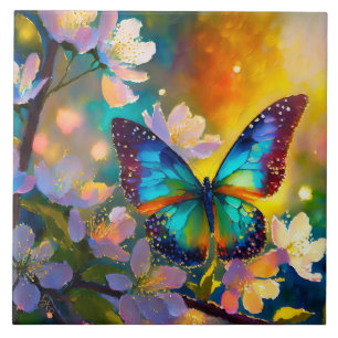 Cherry Blossom Fantasy Sunrise Borboleta