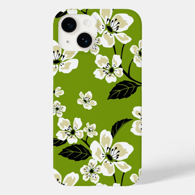 CHERRY BLOSSOM - SAKURA (MATCHA GREEN) (Verso)