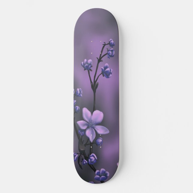 Cherry Blossom Skateboard Deck (Frente)