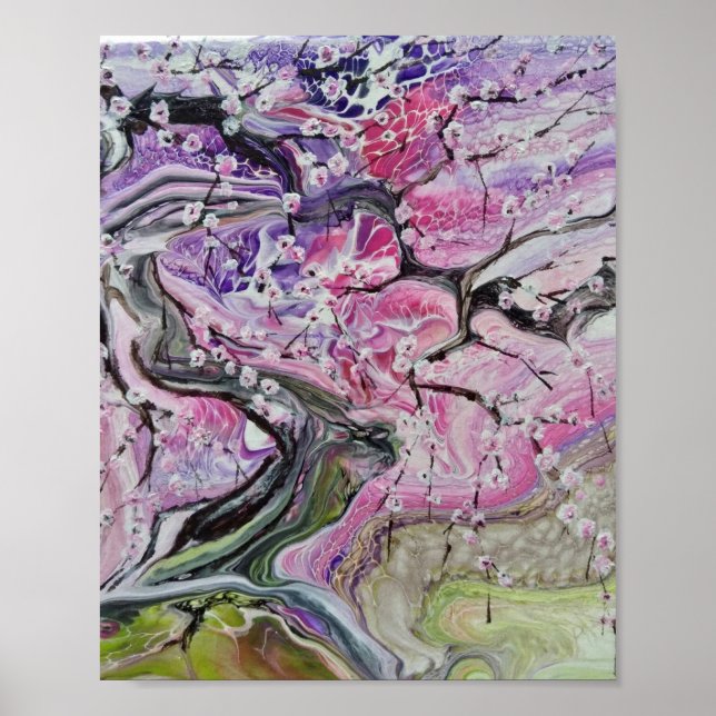 Cherry Blossom Tree Poster (Frente)