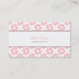 Cherry Blossomn Pattern Cartão de visita