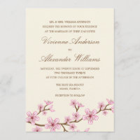 CHERRY BLOSSOMS | CONVITE DE CASAMENTO