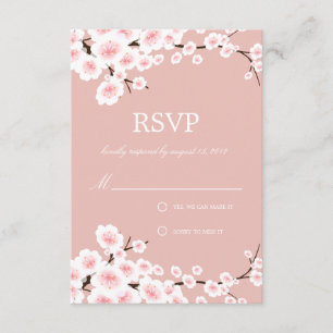 CHERRY BLOSSOMS   RSVP