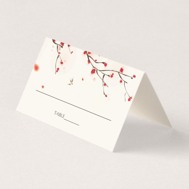 Cherry Blossoms Watercolor Mesa Place (Frente)