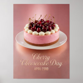 Cherry Cheesecake Day 23 de abril Poster