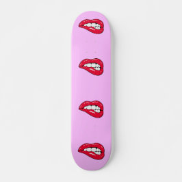 Cherry Hot Lábios Popper Girl Skateboard