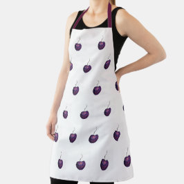 Cherry Impressão Apron