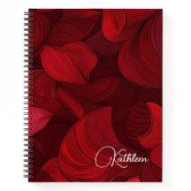 Cherry Red Abstrato Folaf Personalizado
