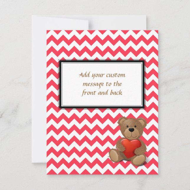 Cherry Red Chevron Zigzag (Frente)