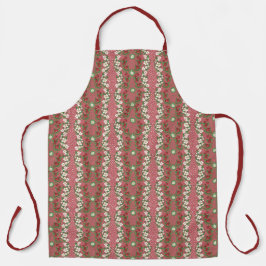 Cherry Ropes Apron em Vermelho