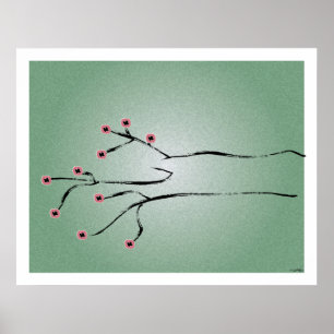 Cherry Tree Impressão
