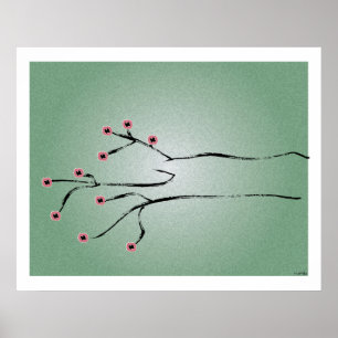 Cherry Tree Impressão