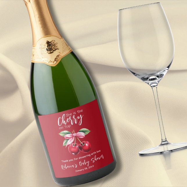 Cherry Vermelho no Chá de fraldas do Arco Rosa Coq (Criador carregado)