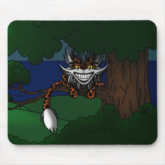 Cheshire Cat Mousepad (Frente)