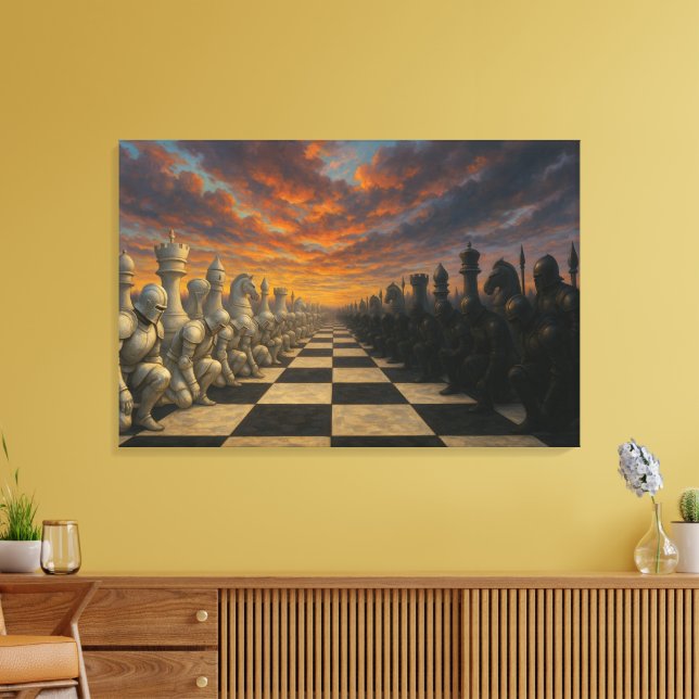 Chess Canvas Art (Insitu(Sala de estar))