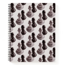 Chess de Padrão de Canais Desenhados por Lápis