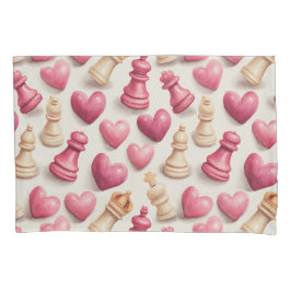 Chess & Hearts Valentines Pattern
