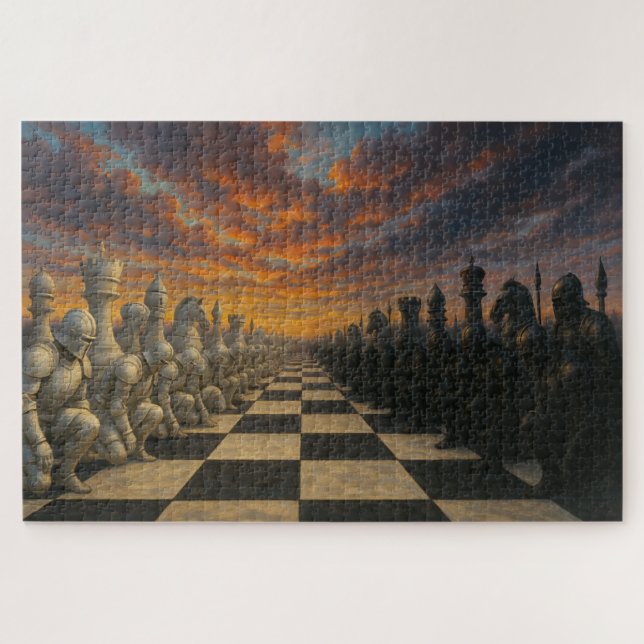 Chess Quebra-cabeça (Horizontal)