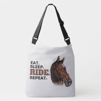 Chestnut Horse Tote Bag Comeu. Durma. Ande. Repita