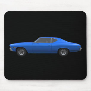 Chevelle 1969 SS: Revestimento azul: Mousepad